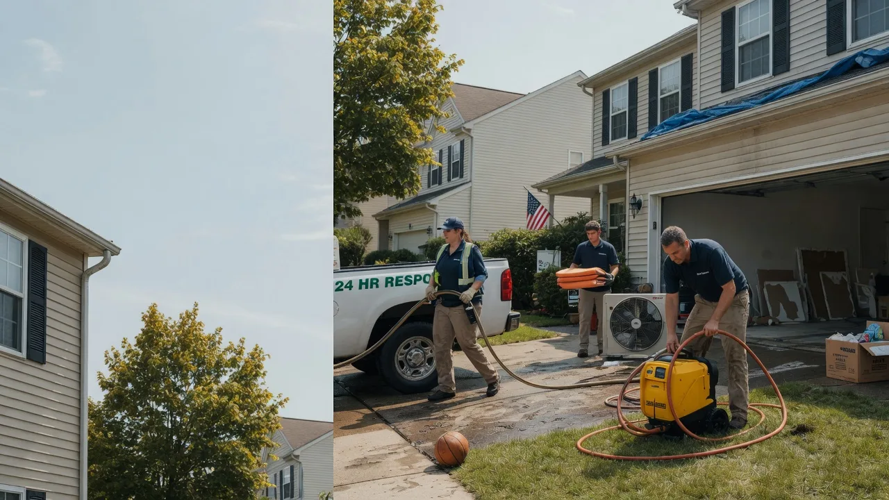 Emergency Water Damage Restoration in Hannibal, OH near me